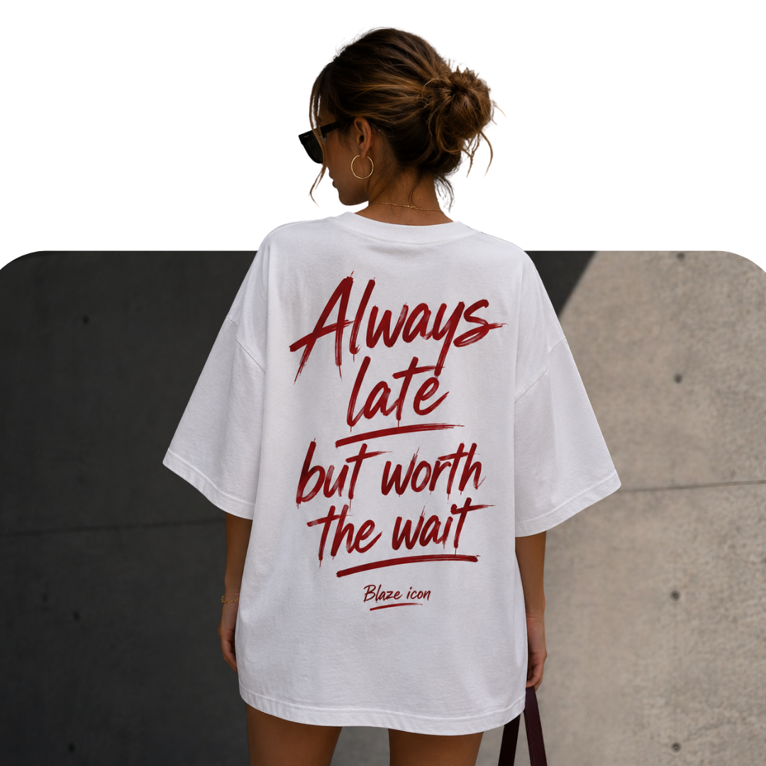 Oversized heavyweight тениска с premium quality материя и модерна fashion кройка
