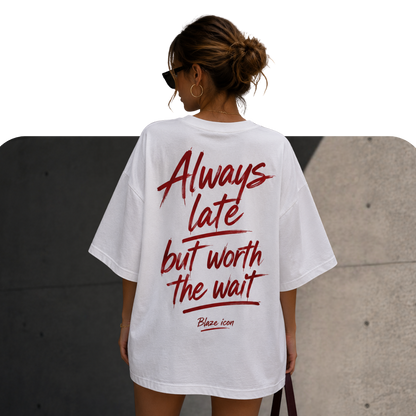 Oversized heavyweight тениска с premium quality материя и модерна fashion кройка