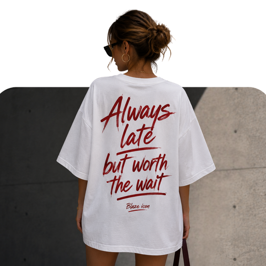 Oversized heavyweight тениска с premium quality материя и модерна fashion кройка