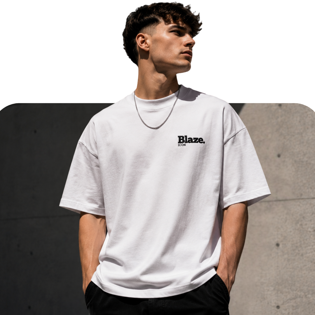 Луксозна oversized тениска от 100% premium памук с clean дизайн