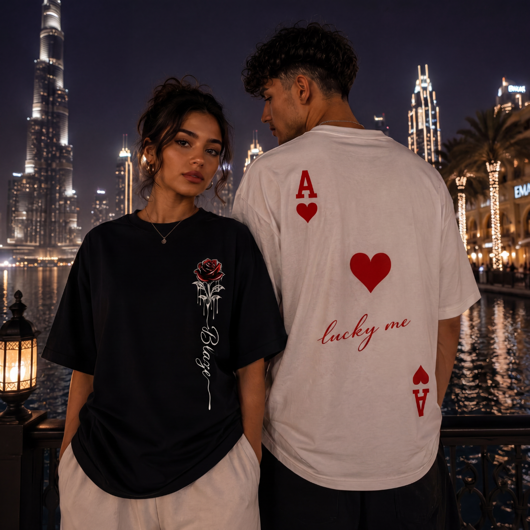 Модерна unisex oversized тениска с high-quality print и luxury fit
